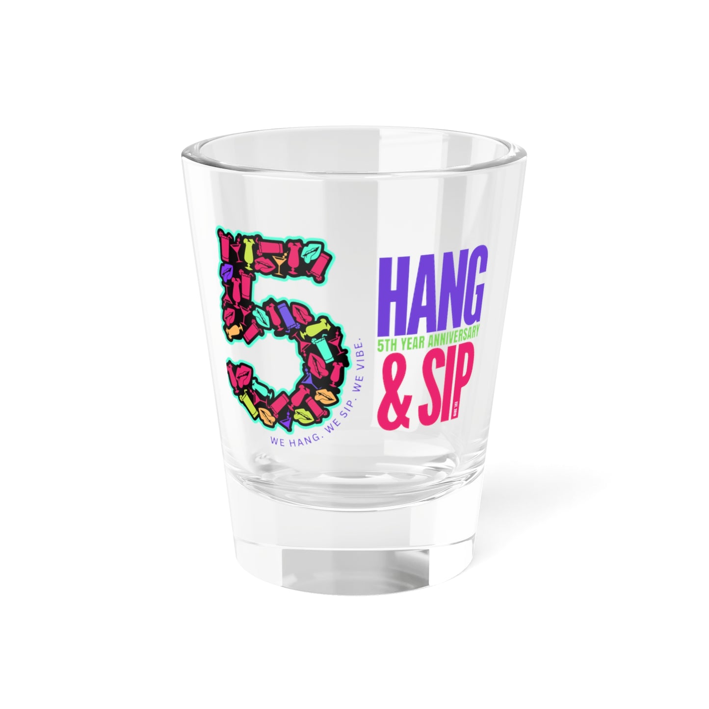 HNS 5th Year Anniversary Shot Glass