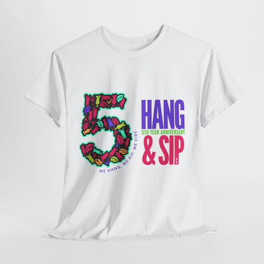 5th Year Anniversary T-Shirt (Heavy Cotton)