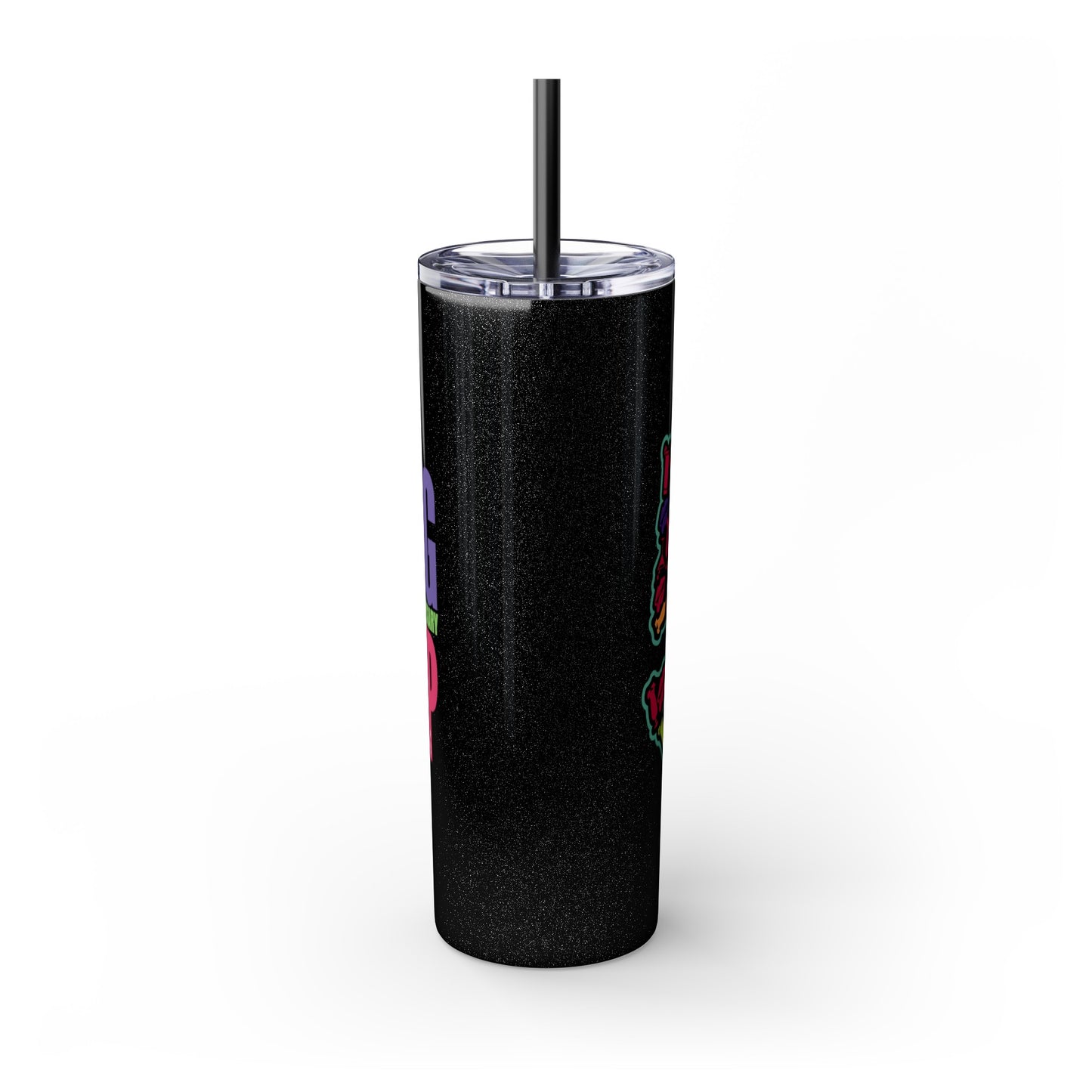 HNS 5th Year Anniversary Skinny Tumbler with Straw, 20oz